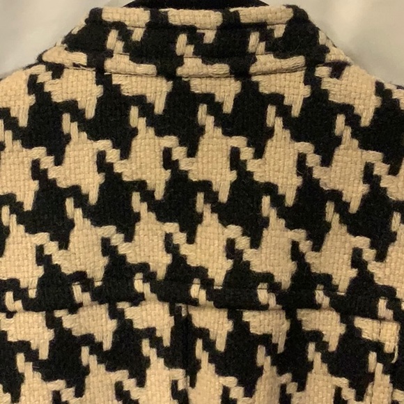 Sigrid Olsen Wool Houndstooth Coat. - Picture 10 of 15